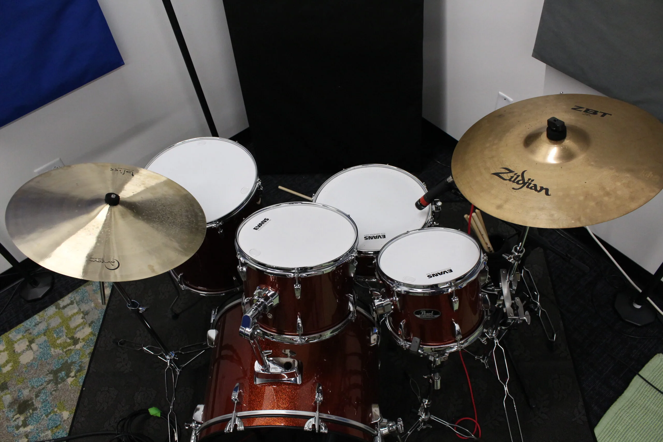 Pearl House Kit, Zildjian and Dream cymbals