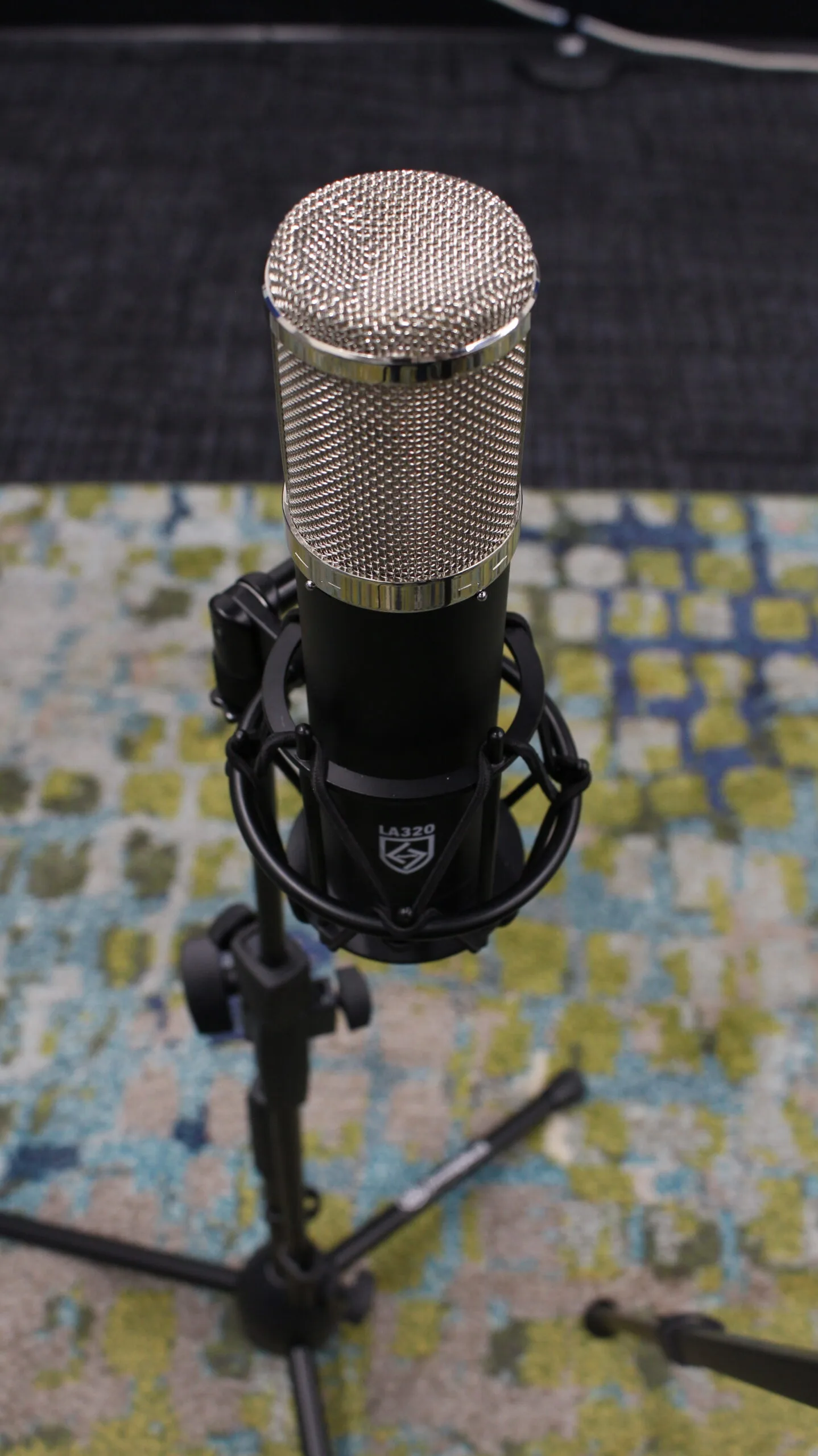 This Lauten-LA320 tube mic is great for acoustic guitar and vocals.