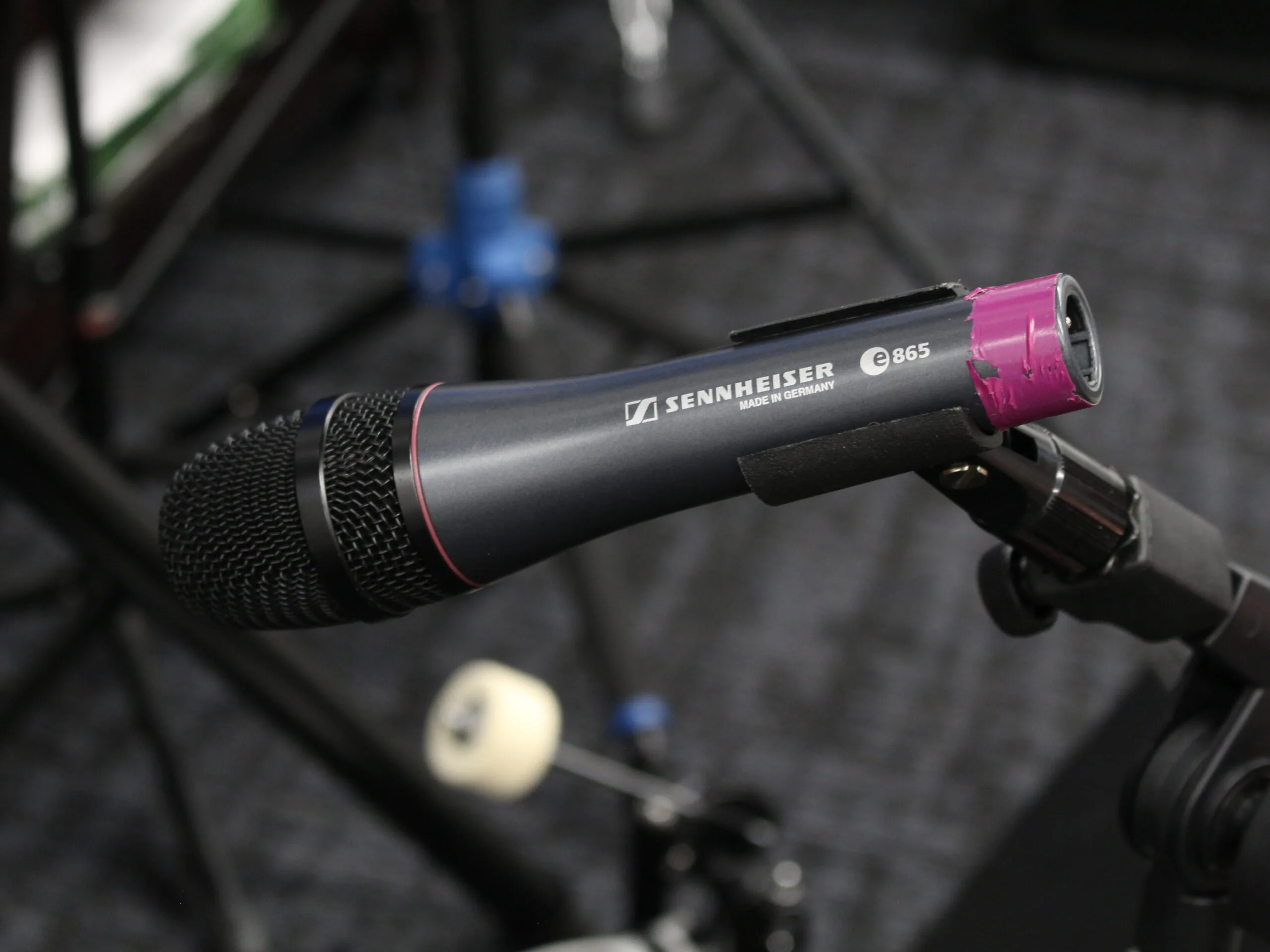 We also have a couple of Senheiser e865s for vocals.